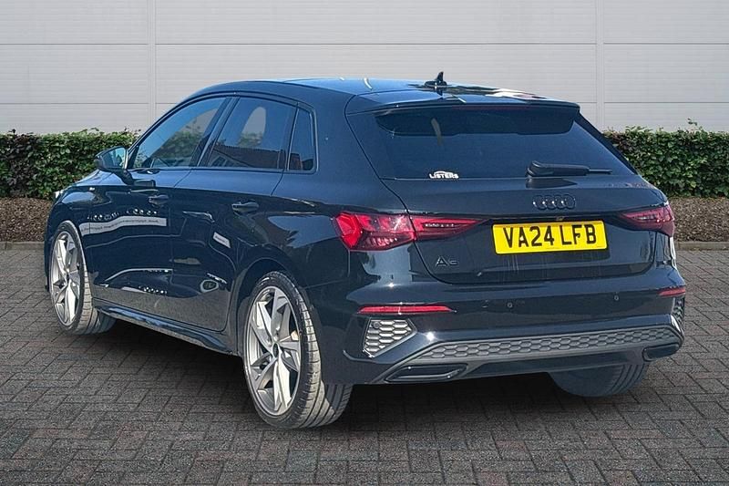 Used Audi A3 Black Edition 2024 Black Hatchback