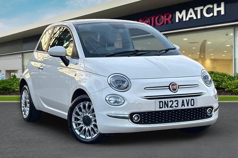 White Used 2023 Fiat 500 Dolcevita Hatchback | £10,000 (Good price) - Image 1/4