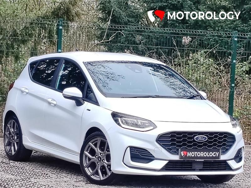 Used Ford Fiesta ST-Line 100 HP (73 kW) 2022 White Hatchback