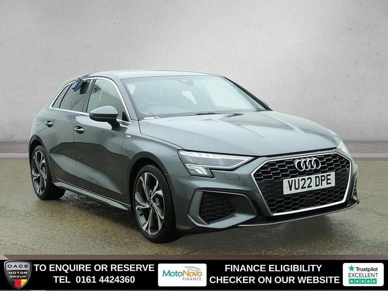 Used Audi A3 Sportback S-Line 110 HP (80 kW) 2022 Grey Hatchback