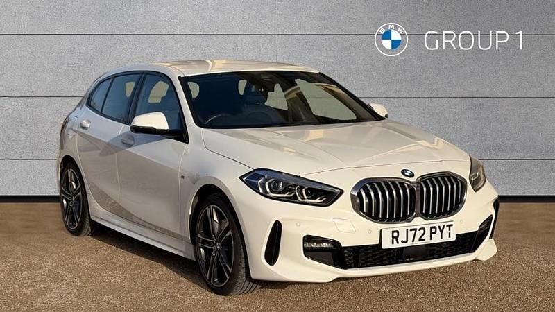 Used BMW 118 M Sport 136 HP (100 kW) 2022 White Hatchback