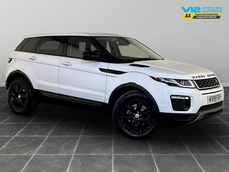 White Used 2019 Land Rover Range Rover evoque SE Estate | £12,595 (Super price) - Image 1/2