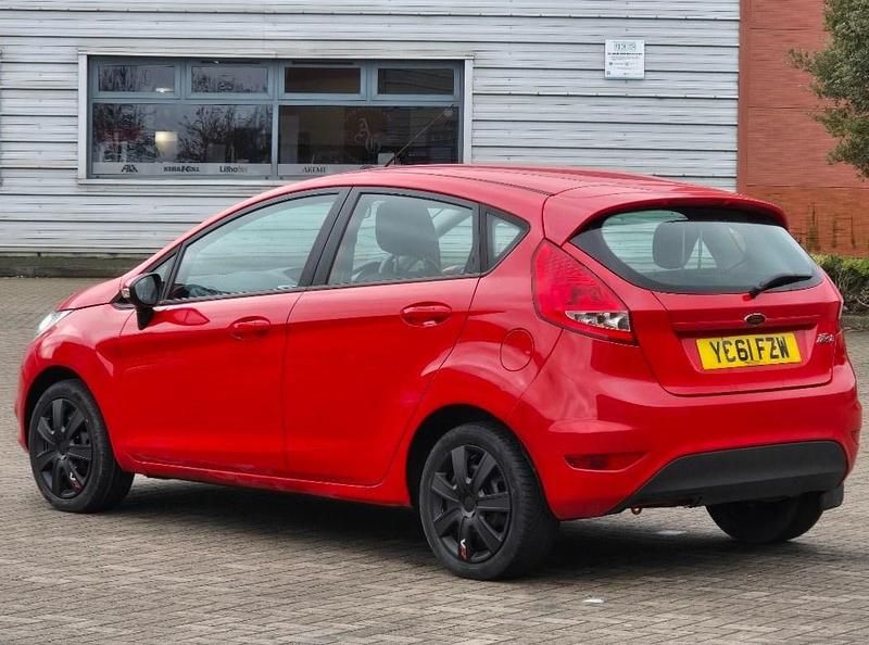 Red Used 2012 Ford Fiesta Hatchback | £2,399 (Good price) - Image 1/4