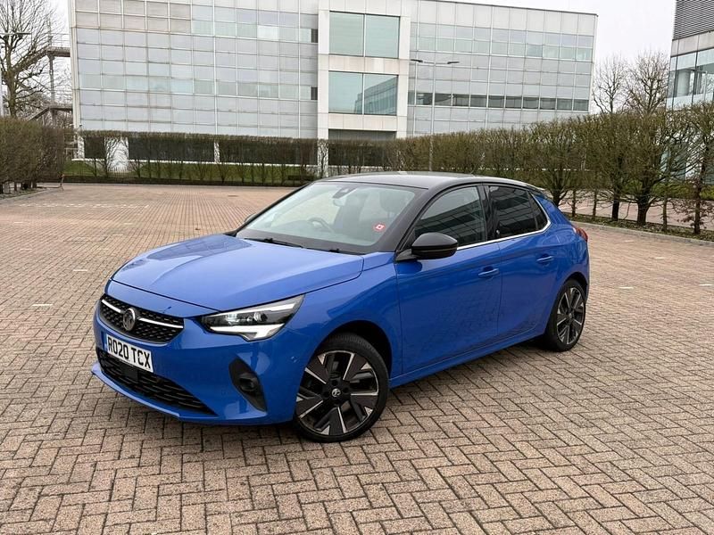 Used Vauxhall Corsa-e Elite 100 kW (136 HP) 2020 Blue Hatchback