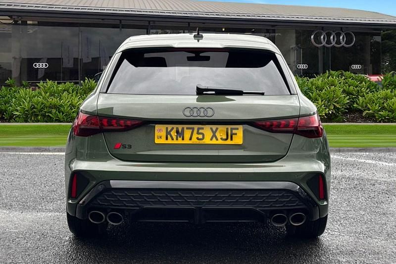 Used Audi S3 Sportback Black Edition 333 HP (244 kW) 2025 Green Hatchback