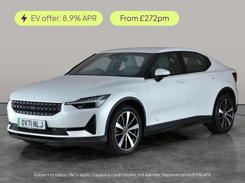 White Used 2021 Polestar 2 Standard Range Single Motor Hatchback | £16,454 (Fair price) - Image 1/2