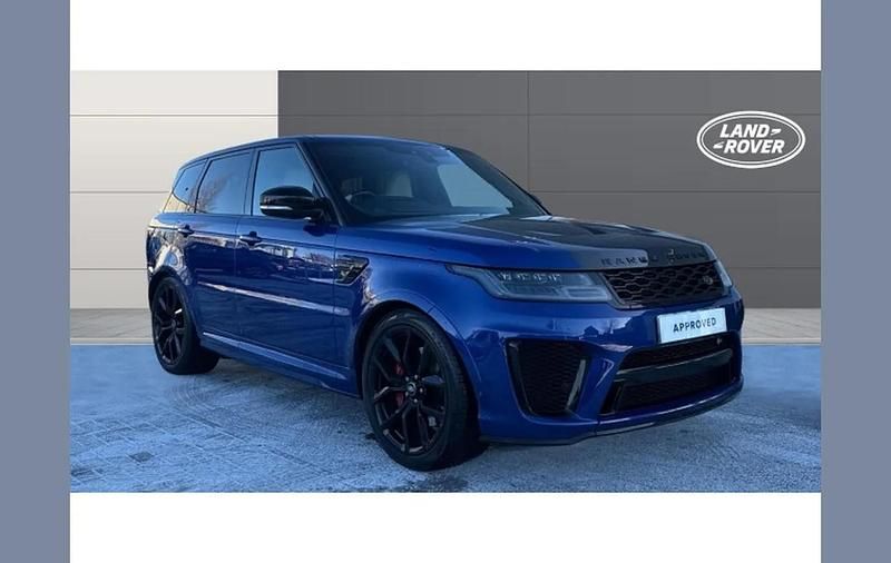 Blue Used 2021 Land Rover Range Rover Sport SVR SUV | £46,543 (Good price) - Image 1/4