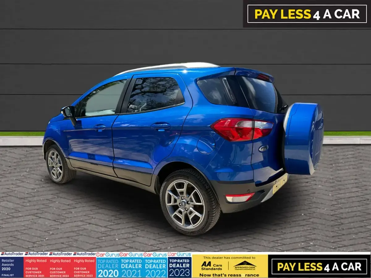 Used Ford Ecosport Titanium 2015 Blue SUV