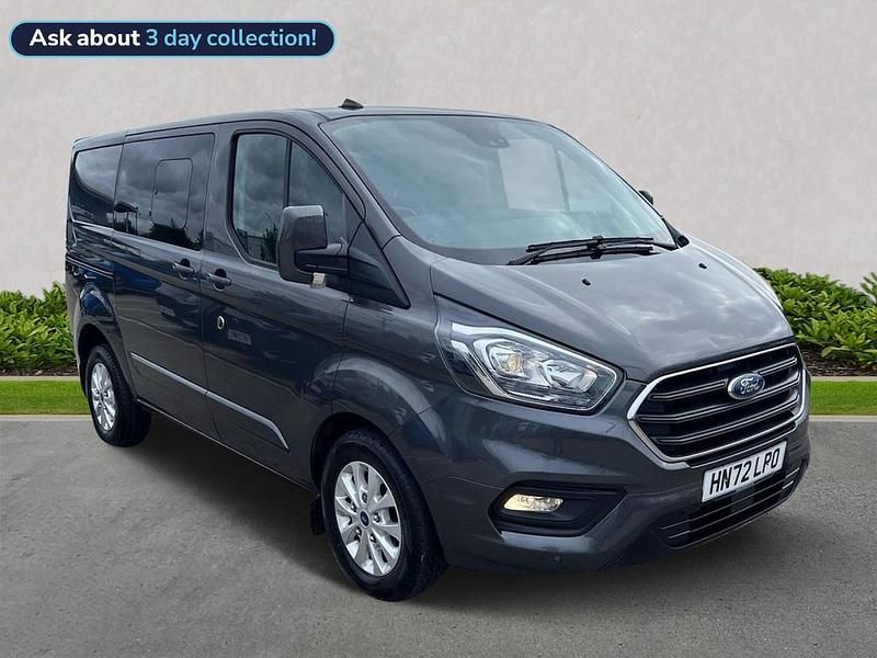 Grey Used 2022 Ford Transit Custom Limited Van | £24,400 (Good price) - Image 1/4
