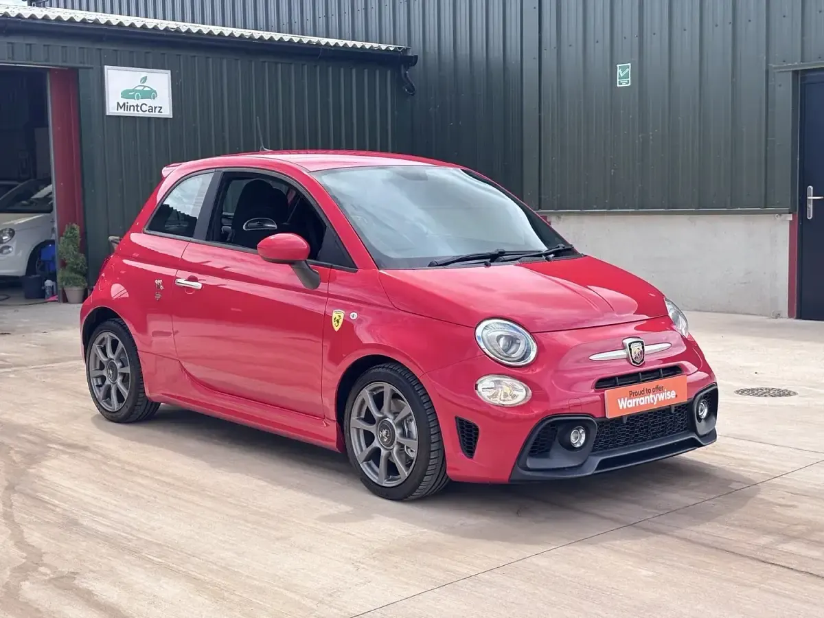 Used Abarth 595 145 HP (106 kW) 2018 Red Hatchback