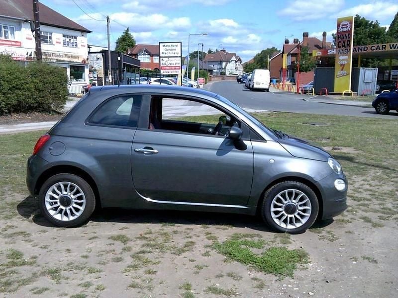 Used Fiat 500 Pop Star 69 HP (50 kW) 2016 Grey Hatchback