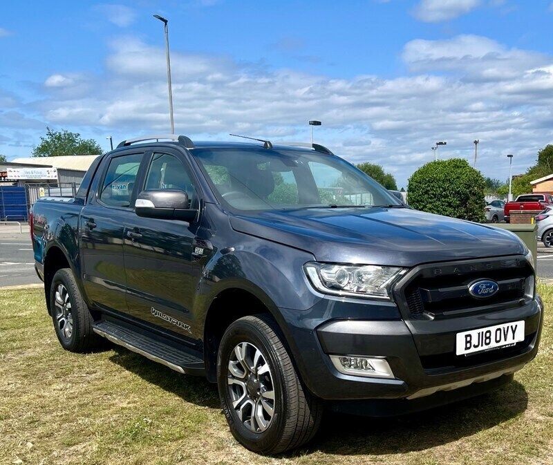 Grey Used 2018 Ford Ranger Wildtrack Pickup | £11,950 (Good price) - Image 1/4