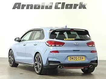 Used Hyundai i30 N Performance 275 HP (202 kW) 2020 Blue Hatchback