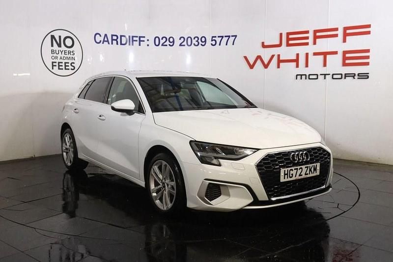 White Used 2023 Audi A3 Sport Hatchback | £17,488 (Good price) - Image 1/4