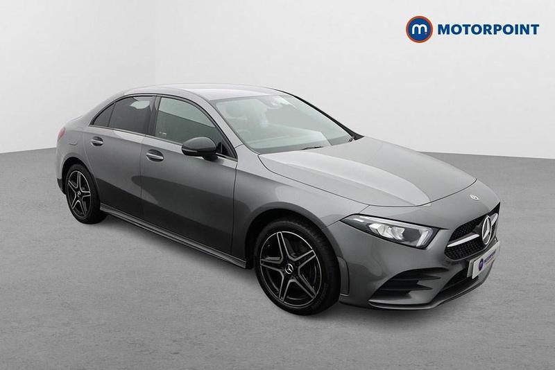 Used Mercedes A250 AMG line 218 HP (160 kW) 2021 Grey Sedan