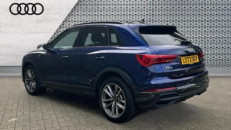 Used Audi Q3 Black Edition 150 HP (110 kW) 2023 Blue SUV