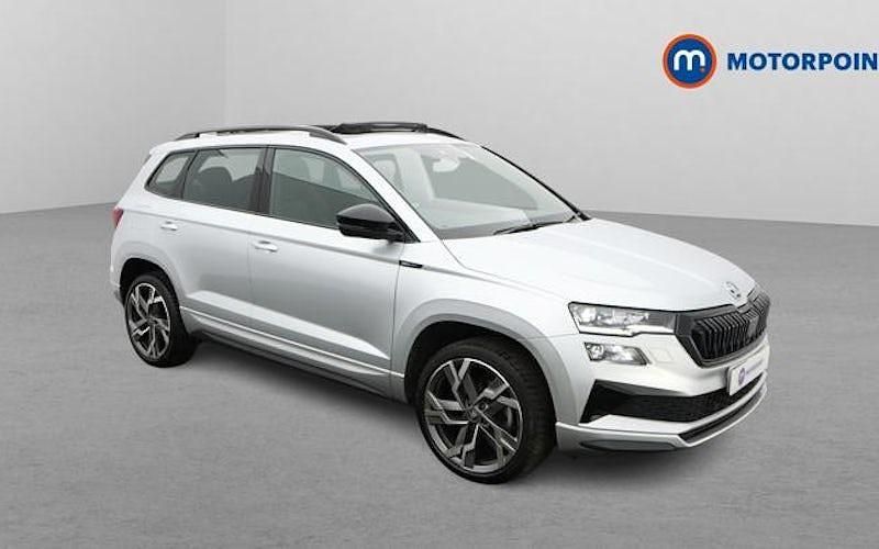 Used Skoda Karoq SportLine 150 HP (110 kW) 2025 Silver SUV