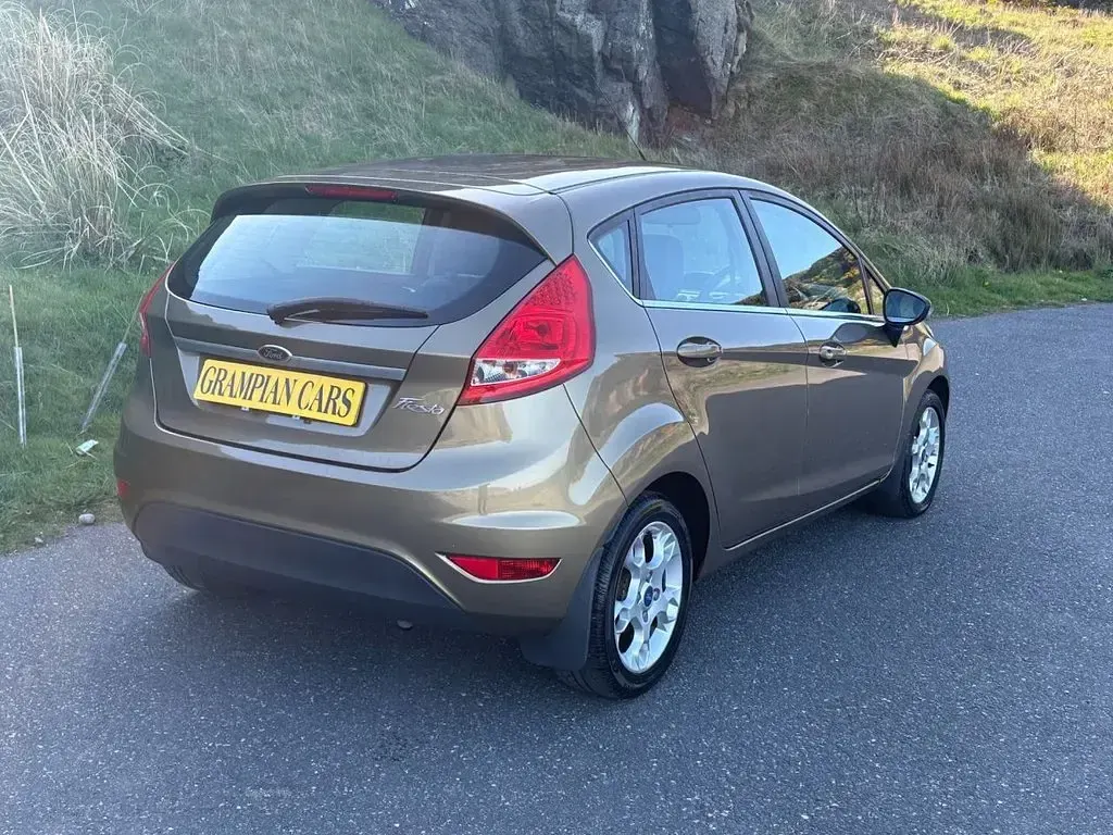 Used Ford Fiesta Zetec 81 HP (59 kW) 2012 Brown Hatchback
