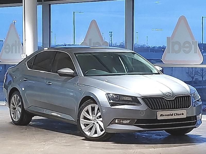 Used Skoda Superb SE L Executive 150 HP (110 kW) 2017 Grey Hatchback