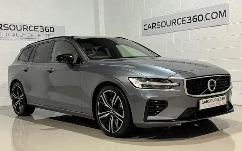 Begagnad Volvo V60 R-Design 390 HK (286 kW) 2020 Grå Kombi