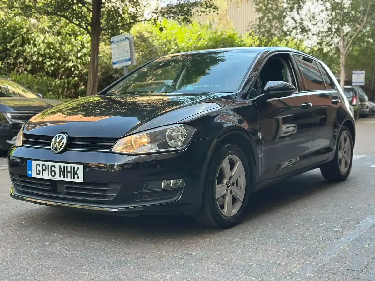 Used VW Golf VII Edition 125 HP (91 kW) 2016 Black Hatchback