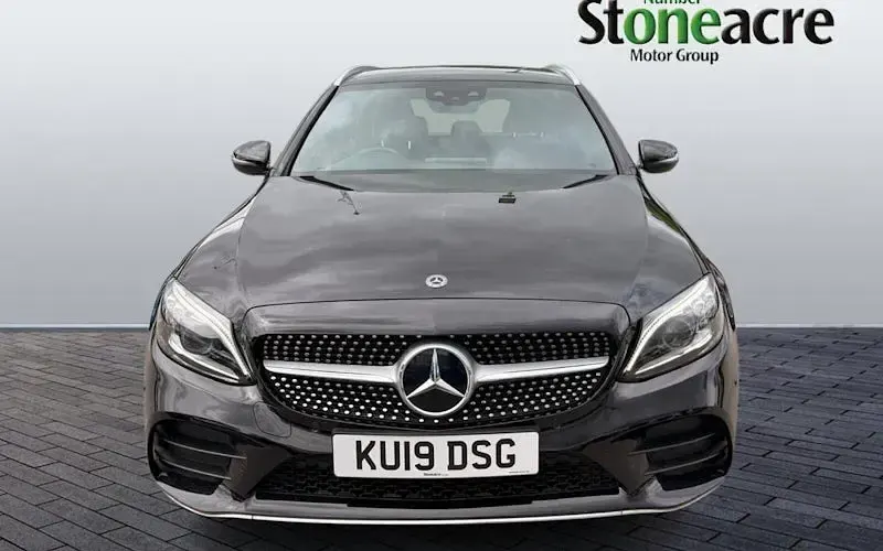 Used Mercedes C220 AMG Line Premium 194 HP (142 kW) 2019 Black Estate
