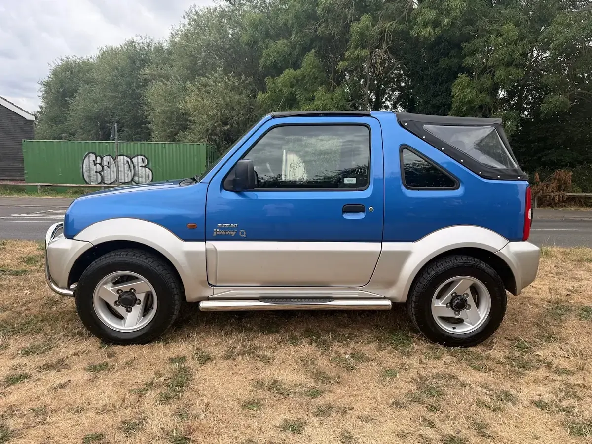 Used Suzuki Jimny 80 HP (58 kW) 2004 Blue SUV