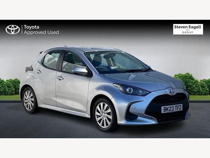 Used Toyota Yaris Hybrid 2023 Silver Hatchback