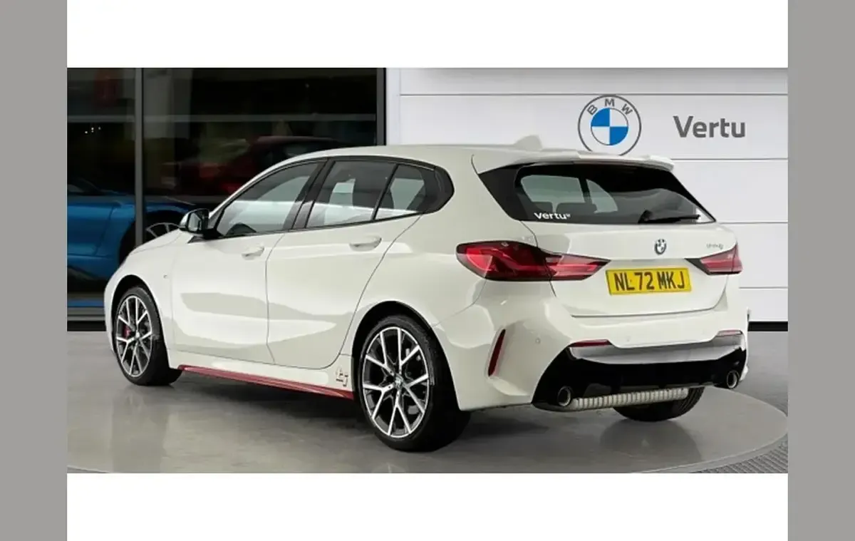 Used BMW 128 Shadowline 261 HP (191 kW) 2022 White Hatchback