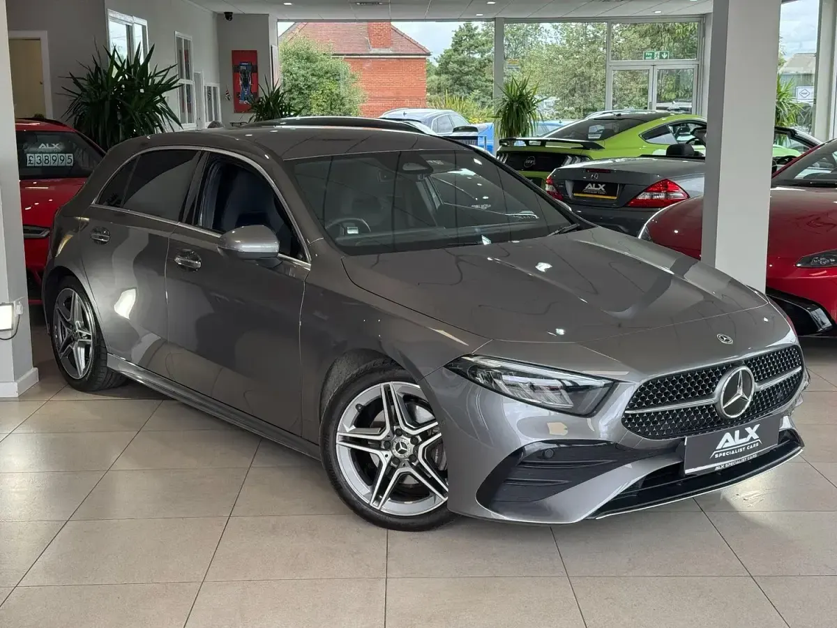 Used Mercedes A200 AMG Line Premium 163 HP (119 kW) 2024 Grey Hatchback