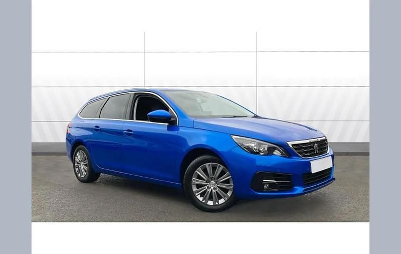 Blue Used 2021 Peugeot 308 SW Allure Estate | £12,924 - Image 1/4