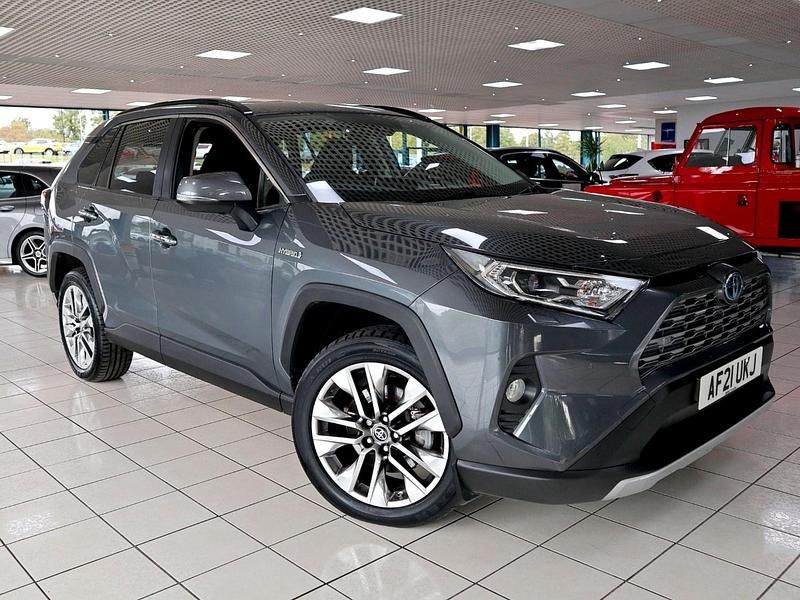 Grey Used 2021 Toyota RAV4 Hybrid SUV | £23,289 (Fair price) - Image 1/4