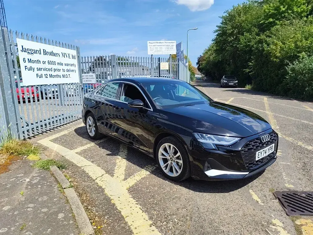 Used Audi A3 Sport 110 HP (80 kW) 2024 Black Sedan