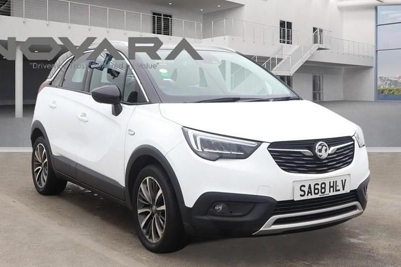 Used Vauxhall Crossland X Elite 130 HP (95 kW) 2018 White SUV