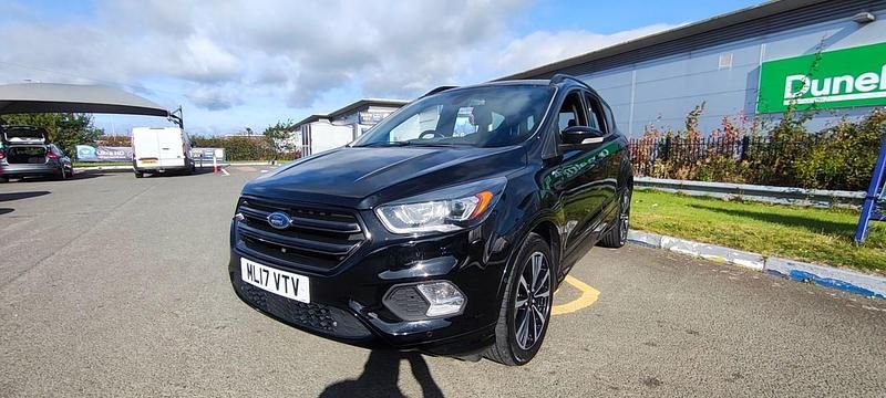 Black Used 2017 Ford Kuga ST-Line SUV | £6,995 (Good price) - Image 1/4