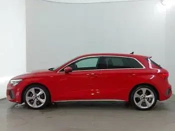 Used Audi A3 S-Line 110 HP (80 kW) 2023 Red Sedan