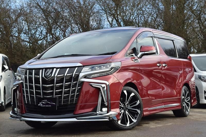 Red Used 2021 Toyota Alphard Executive MPV | £59,995 - Image 1/2
