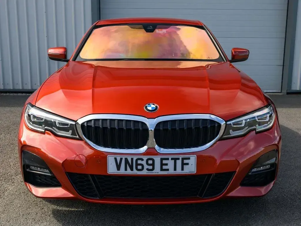 Used BMW 330e M Sport 2019 Orange Sedan