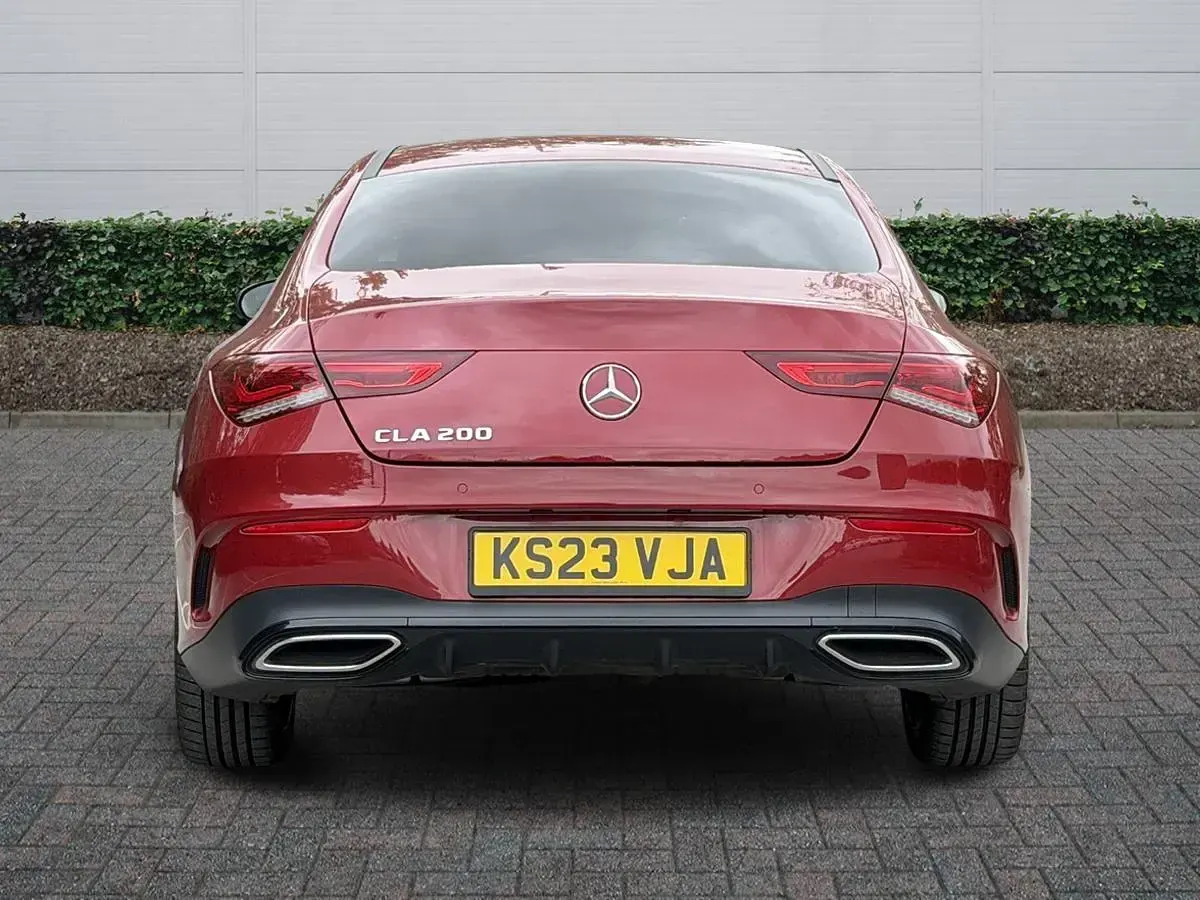 Used Mercedes CLA200 AMG Line Premium Plus 2023 Red Coupe