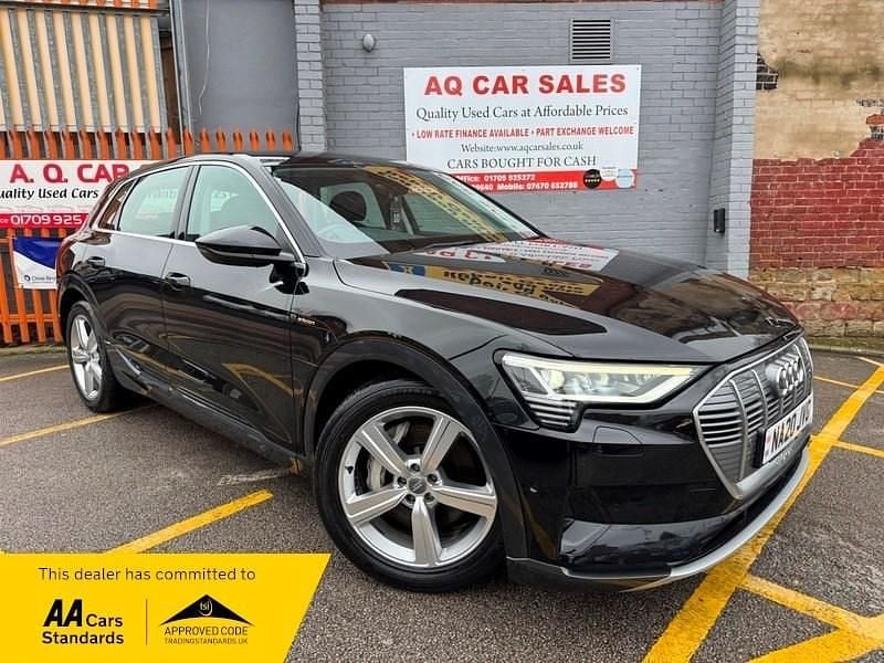 Black Used 2020 Audi e-tron SUV | £13,490 (Super price) - Image 1/4