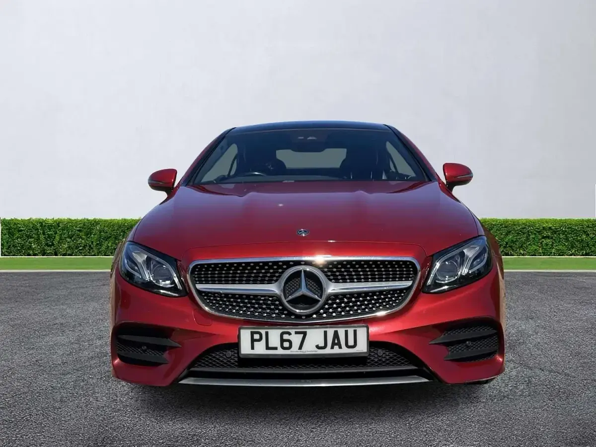 Used Mercedes E220 AMG Line Premium Plus 2018 Red Coupe