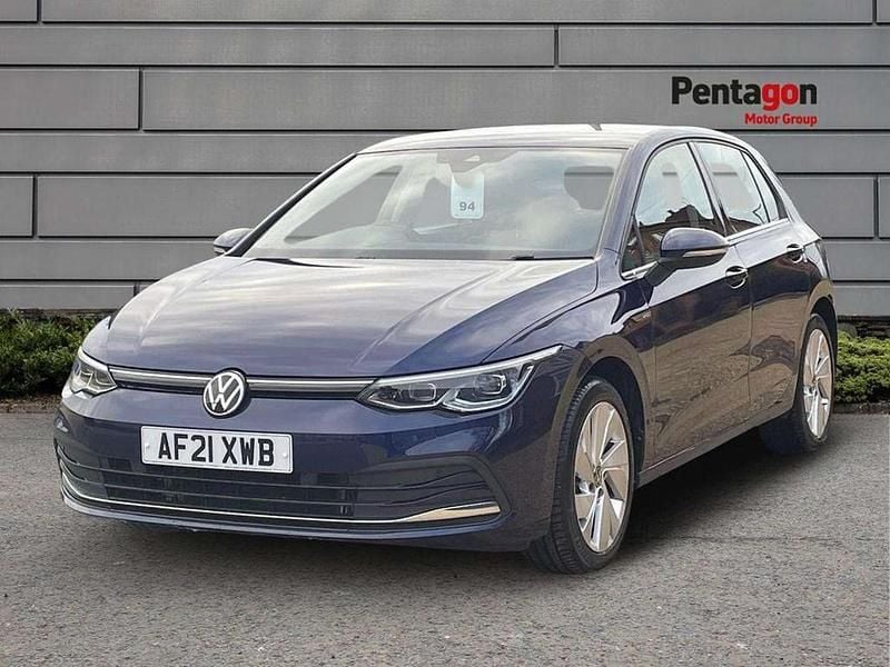 Used VW Golf VII Style 2021 Blue Hatchback
