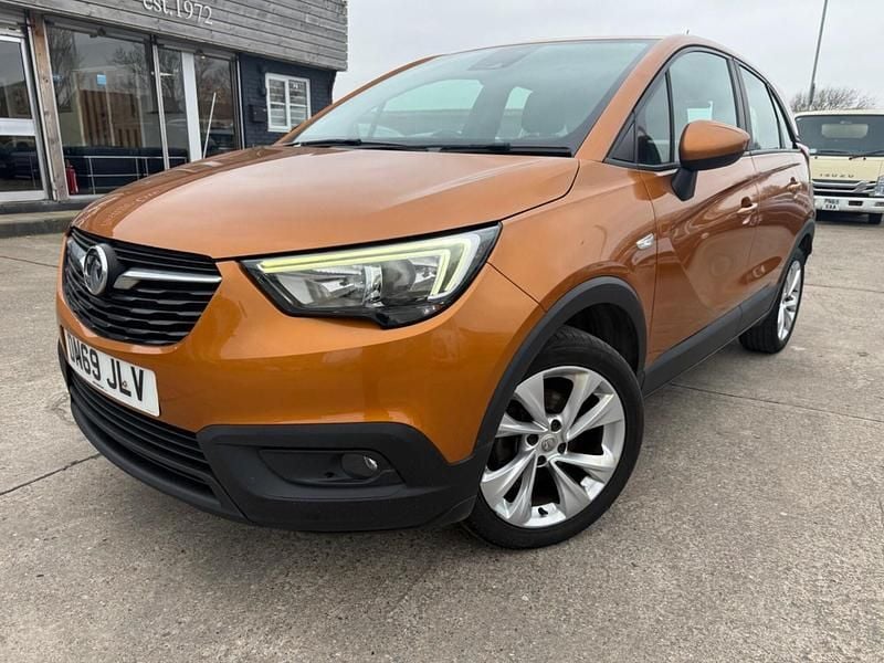 Used Vauxhall Crossland X S 110 HP (80 kW) 2019 Orange SUV