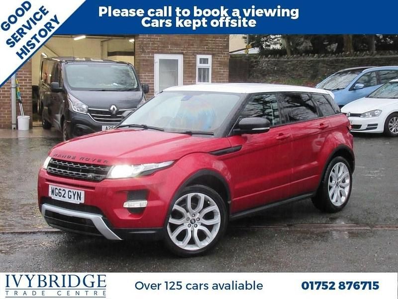 Used Land Rover Range Rover evoque Dynamic 190 HP (139 kW) 2012 Red SUV