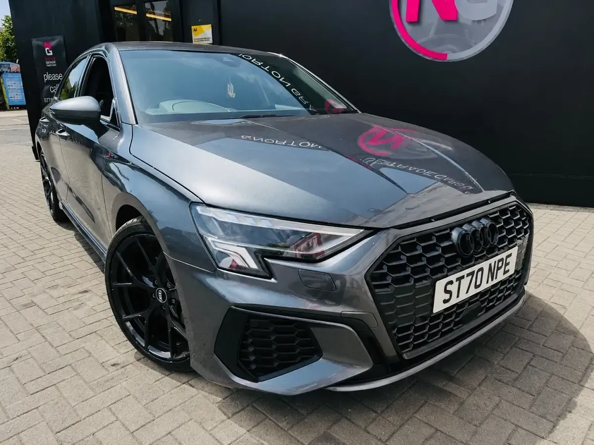 Used Audi A3 S-Line 184 HP (135 kW) 2020 Grey Sedan