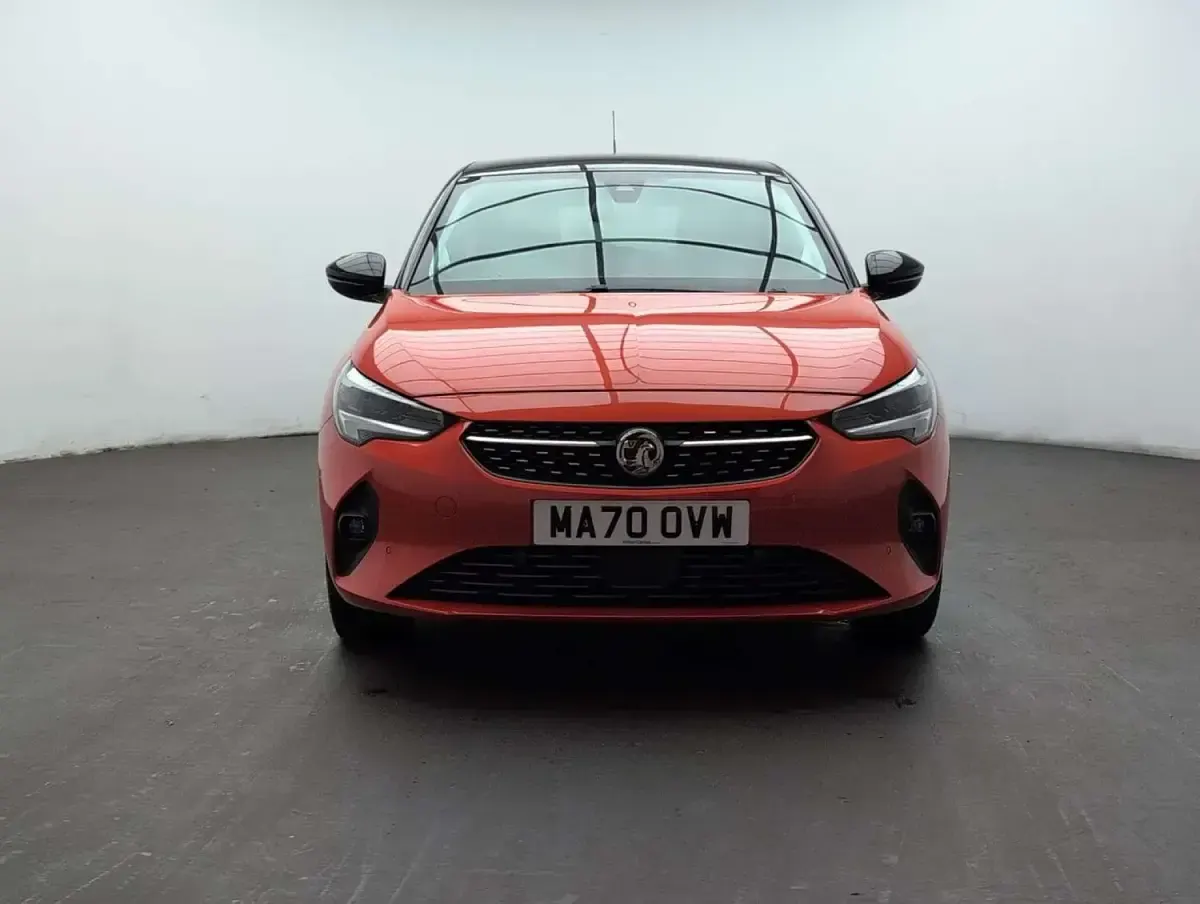 Used Vauxhall Corsa-e Elite 100 kW (136 HP) 2020 Orange Hatchback