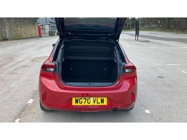 Used Vauxhall Corsa Elite 101 HP (74 kW) 2021 Red Hatchback