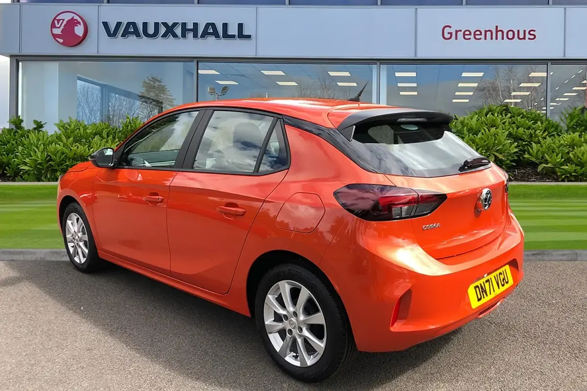 Used Vauxhall Corsa 2021 Orange Hatchback