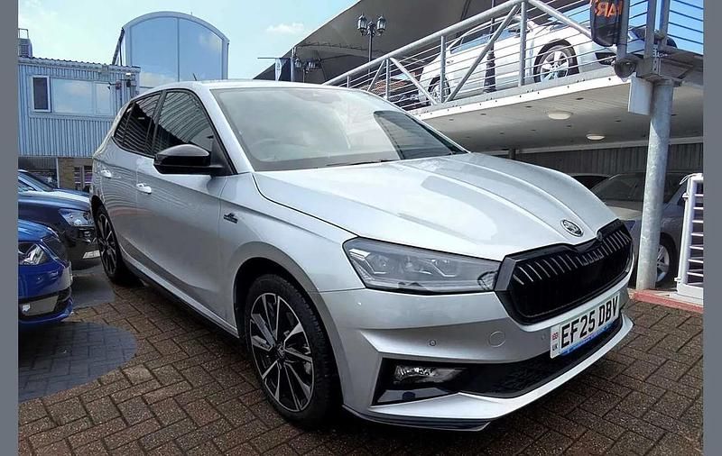 Used Skoda Fabia Monte Carlo 113 HP (83 kW) 2025 Brilliant silver metallic Hatchback