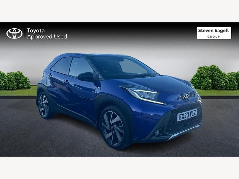 Blue Used 2023 Toyota Aygo X SUV | £14,119 (Fair price) - Image 1/3